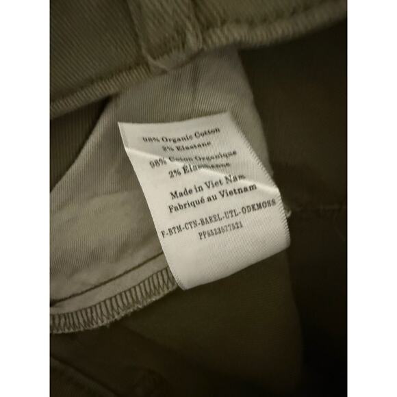 $118 Everlane The Utility Barrel Pant Green - size 0 - Picture 11 of 12